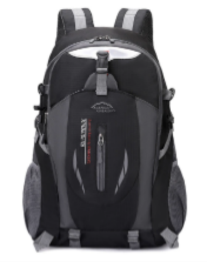 Mochila 40 deportiva negra