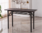 Escritorio plegable negro